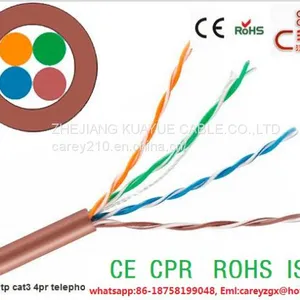 Lan Cable Stranded 24AWG COPPER CAT5E 100MHZ PASS TEST（Nexans ） thumbnail-2