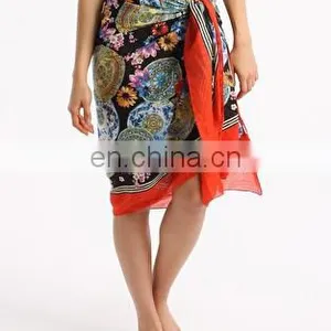 Sarong Rayon Pareo Any Colours India thumbnail-4