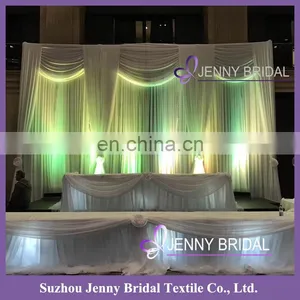 BCK131 Backdrop Design Church Backdrop Curtain Wedding Backdrops for Sale thumbnail-3