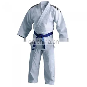 Wholesale Judo Uniform - Judo Gi,White Judo Uniform,100% Cotton Training Judo Uniform Fabric thumbnail-2