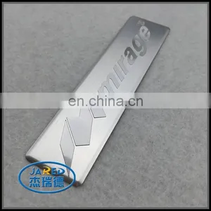 Competitive Price Silver Custom Brushed Badge Aluminum Label thumbnail-6