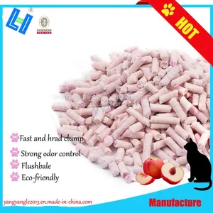Pet Product: Hot Sell Peach Tofu Cat Litter With Fast Clump thumbnail-2
