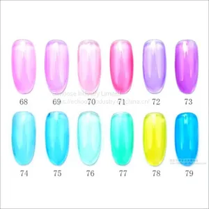 Soak-off UV Glass Nail Gel Polish Color Painting Gradual Changing Nail Decoration thumbnail-1