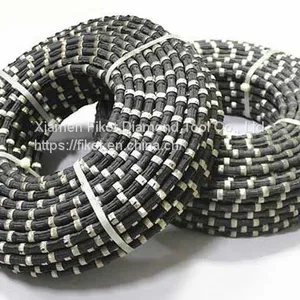 High Quality Diamond Wire Saw for Granite Quarry Rubber Spring 11.5mm 12mm thumbnail-1