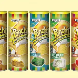 Halal Snack Food Pringles' Style Potato Crisps thumbnail-1