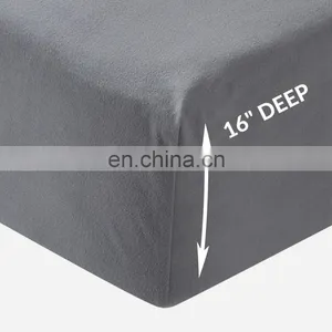 Wholesale Premium Quality Machine Washable Durable Waterproof Lightweight Warm Bed Sheet For Winter thumbnail-5