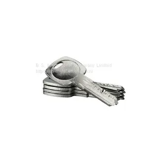 Euro Profile Solid Brass Cylinder With Steel Computer Key for Mortise Lock thumbnail-2