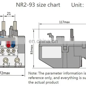 CHNT Thermal Overload Relay NR2-93 37A~50A thumbnail-5