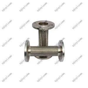 DN50 Stainless Steel 304 Flange Connection High Pressure Metal Braided Hose Used in Industry thumbnail-2