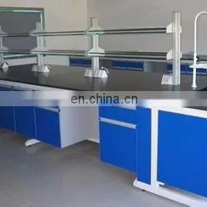 Laboratory Furniture/Island Center Chemical Metal Lab Table/ University Science Customize thumbnail-4