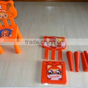 2015 Hot Selling Removable Plastic Children Chair, Cartoon Design thumbnail-5