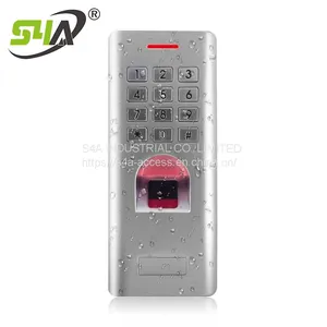 IP66 Fingerprint and Pincode Access Control Door Keypad Locks thumbnail-1
