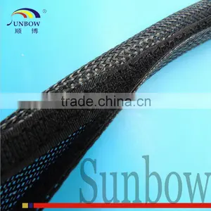 SUNBOW High Quality Flexible,Semi-Rigid, Split Self-Wrap Braided Sleeving thumbnail-5