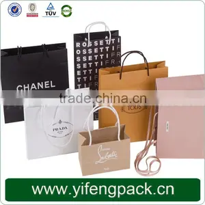Fashion Custom Paper Shopping Bag/kraft Recycled Shopping Bag/wholesale Paper Shopping Bag With Logo thumbnail-6