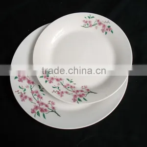 Porcelain 12 Pcs Dinner Set With Color Box ,porcelain Dinner Set for Christmas Decal thumbnail-1