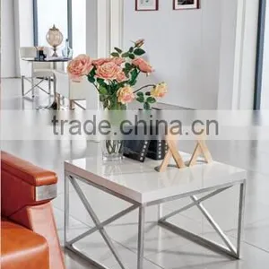 Polished Lacquer Table Top Home Office Tea Table thumbnail-1