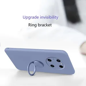 Best Sellers Universal Waterproof Mate 30 40 50pro Mobile Phone Case Liquid Silicone Ring Holder For Huawei P20 40 50pro Nova6 7 thumbnail-4