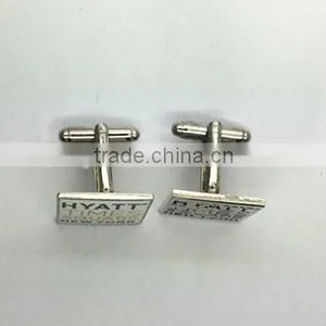 Hyatt Times Square NEW YORK Silver Cufflink Manufacturers Cufflink Blanks thumbnail-2