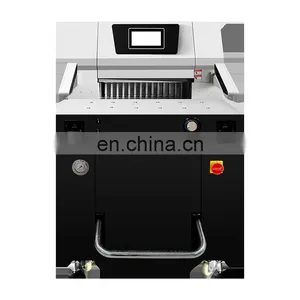Low Price Three-Phase Frequency Conversion Hydraulic Silent Mode Paper Cutter Cutting Machine Automatic thumbnail-1