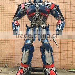 3.5 Meters High Optimus Prime Christmas Light Sculptures thumbnail-3