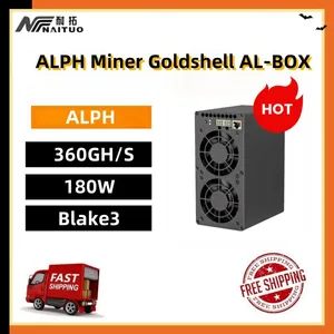 New Goldshell ALPH Miner AL BOX 360GH 180w Blake3 Cryprocurrency Rig Mining Crypto Asic Miner thumbnail-1