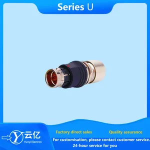 Push-pull Self-locking Connector U Series Metal Waterproof Aviation Plug Socket thumbnail-1