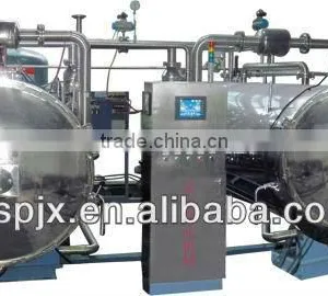 Stainless Steel Two Parallel Connection Pot Hot Water Immersion Sterilizer Machine thumbnail-2