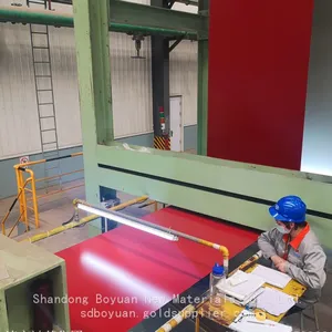 Imported Color Coated Aluminum Zinc Steel Coil European Standard RAL Color Card Customization thumbnail-1