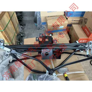 SHACMAN Shaanxi Automobile Delong Truck Accessories Original Wiper Linkage Assembly (with Motor) DZ15221740011 Wiper Linkage Genuine Shaanxi Automobile Parts thumbnail-2