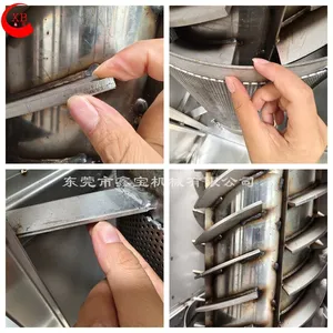 Heavy Duty Vertical Plastic Dewatering Equipment With Thickened Body and Blades for Waste Plastic Recycling thumbnail-2