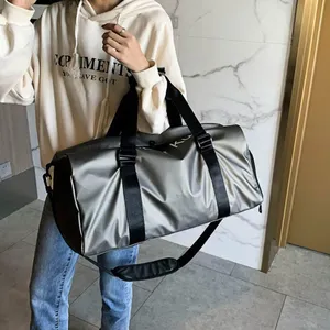 Leisure Outdoor Sports Fitness Bag Simple Style Multi-Functional Dry and Wet Separation Travel Bag thumbnail-4