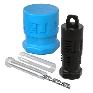 Transparent Big Diameter Cnc Tools Twistpack Ratchet Length Drill Bit Round Telescopic Plastic Packaging Tubes thumbnail-2