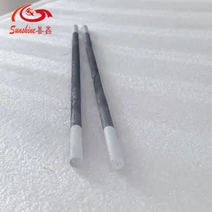 Dia 8mm Electric Straight Type Silicon Carbide Heater Sic Heating Element for Kiln thumbnail-1