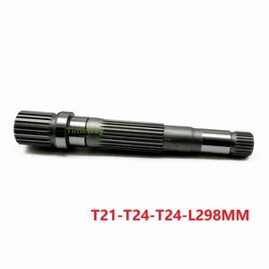 Hydraulic Pump Parts Drive Shaft T21-T24-T24-L298mm for Repair Rexroth A4VG90 Hydraulic Pump thumbnail-4