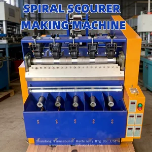 5 Heads High Speed Steel Wire Cleaning Ball Production Machine thumbnail-1