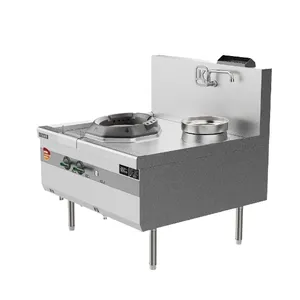 General F1 Safety-Compliant Wok & Warmer Set, SUS201 Stainless Steel, 2000Pa Rated Pressure thumbnail-1