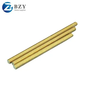 High Quality C101 Dia 2-90mm Round Rod Copper Bar Half-hard 99.9% Pure Copper Red Copper thumbnail-2