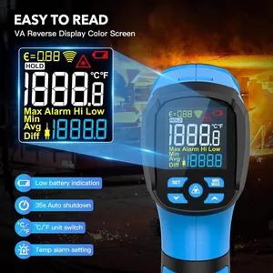 Infrared Thermometer for HVAC and Electrical Maintenance With Fast Response and Max/Min Hold thumbnail-2
