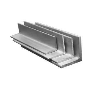 201 Stainless Steel Angle Bar 50x50x5mm Equal Leg Cold Rolled No.4 Finish Indoor thumbnail-1