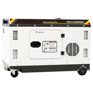 10KW 220V Single Phase Low Noise Diesel Generator With 1105F Engine & Senci Pure Copper Alternator thumbnail-2