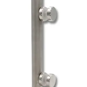 SS316 Balustrade Glass Clamp for Swimming Pool Fencing Square Shape Friction Fit No Hole Required Saltwater Resistant thumbnail-3