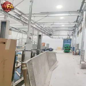 High Capacity Cattle Slaughter Equipment for Meat Plant Cow Meat Hook Rail Slaughterhouse Line thumbnail-5