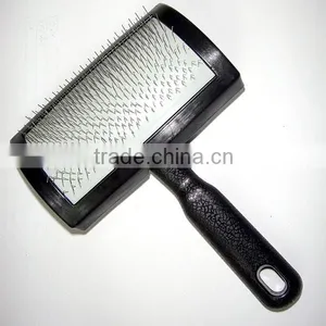 Wholesale PP Plastic Pet Brush ,Dog Grooming Brush Stainless Metal Pin thumbnail-6