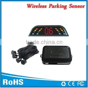4 Rear Sensors Car Parking System Wireless With Led Display thumbnail-1