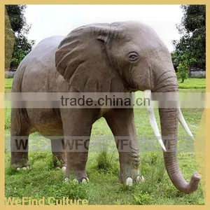 Life-size Fiberglass Animal Elephant Statues thumbnail-1