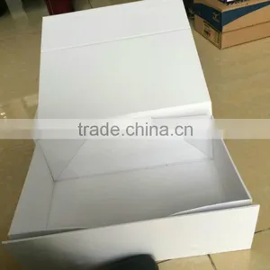 Accept Custom Order Empty Fancy Luxury Flat Folding Paper Gift Box thumbnail-3