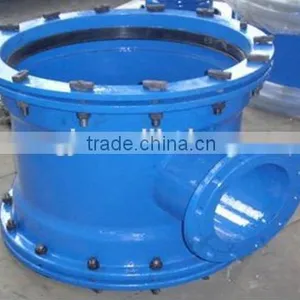 SOCKET K TYPE WITH GLAND Reducing Tee for DCI Pipe thumbnail-3