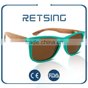 2016 Made In China Sunglasses With Logo Lens Sun Glasses Wood thumbnail-4