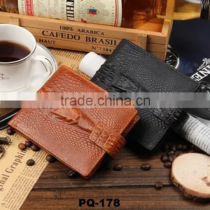 Imported Leather High Quality Mens Genuine Crocodile Skin Leather Wallet thumbnail-1