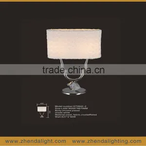 Modern Fabric Shade Hotel Table Lamp thumbnail-1